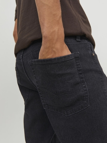 JACK & JONES Slim fit Jeans 'JJIGlenn' in Black