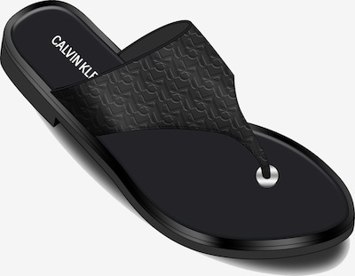 Calvin Klein Sandale in schwarz, Produktansicht