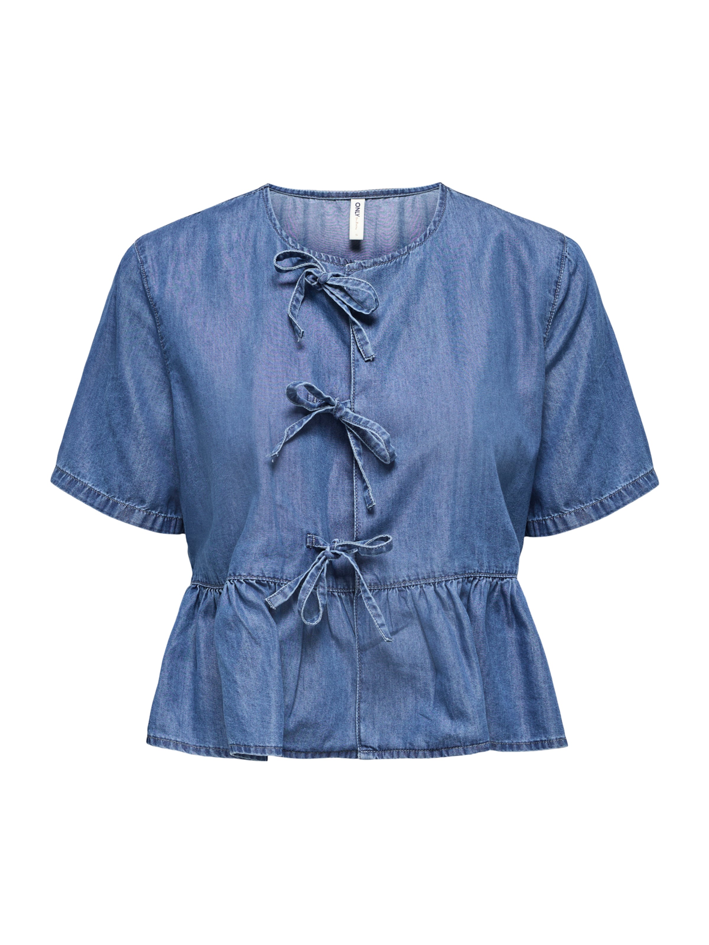 ONLY Carmakoma - Blusa 'CARBea' en azul: frente