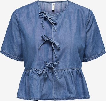ONLY Carmakoma Pusero 'CARBea' värissä sininen: etupuoli