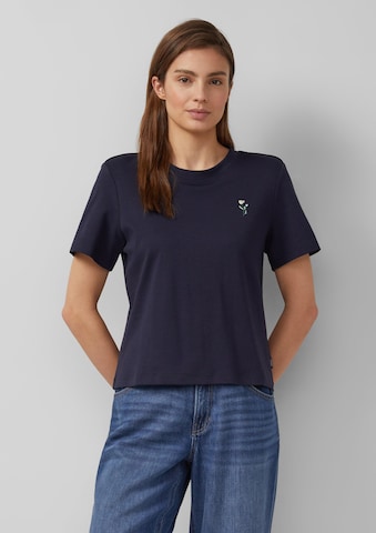T-shirt s.Oliver en bleu : devant