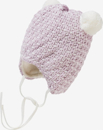 STERNTALER Beanie in Pink: front