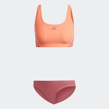 ADIDAS SPORTSWEAR Bustier Sportbikini in Orange