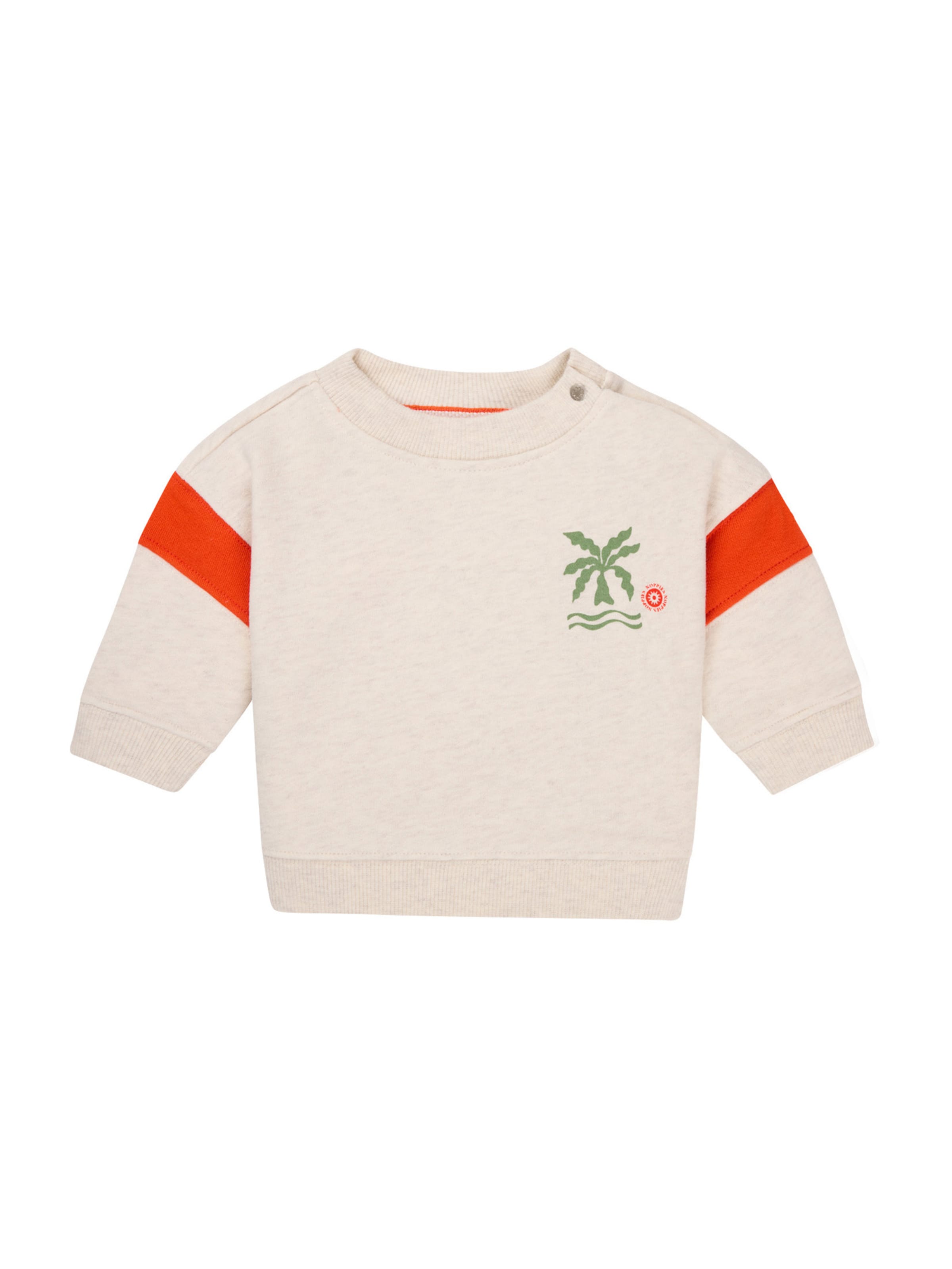 Noppies Mikina 'Ocelot' – béžová: přední strana