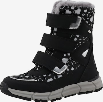 TOM TAILOR - Botas en negro: frente