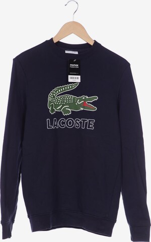 LACOSTE Sweatshirt & Zip-Up Hoodie in XS in Blue: front