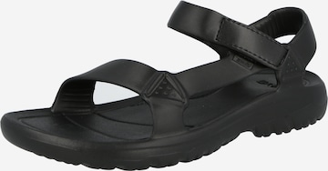 Sandalo di TEVA in nero: frontale