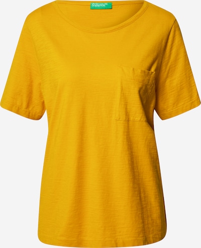 Tricou UNITED COLORS OF BENETTON pe galben auriu, Vizualizare produs