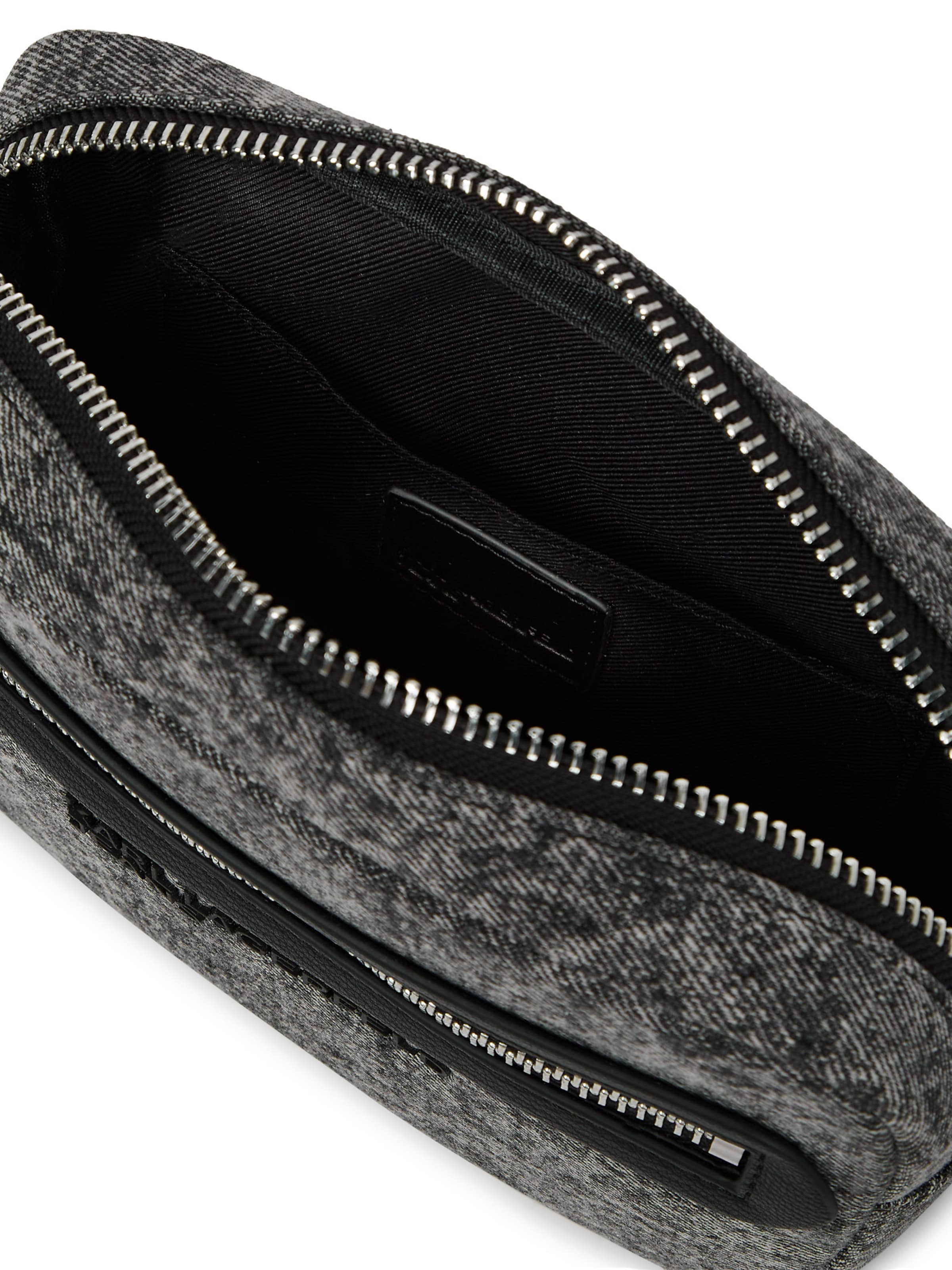 KARL LAGERFELD JEANS Τσάντα ώμου 'Essential' σε μαύρο