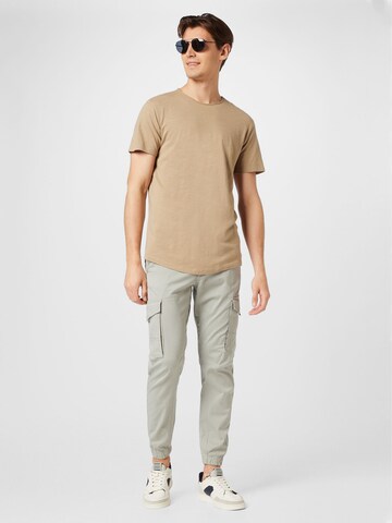 Maglietta 'Basher' di JACK & JONES in beige