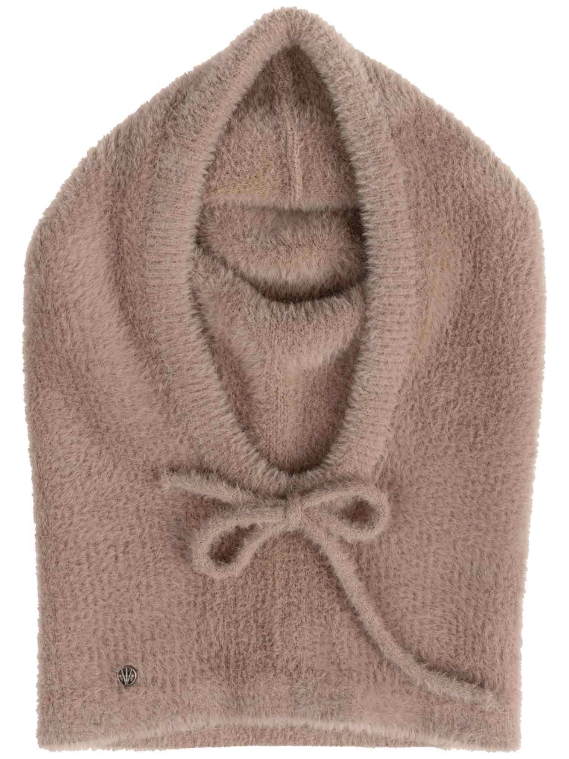 LOEVENICH Beanie in Brown: front