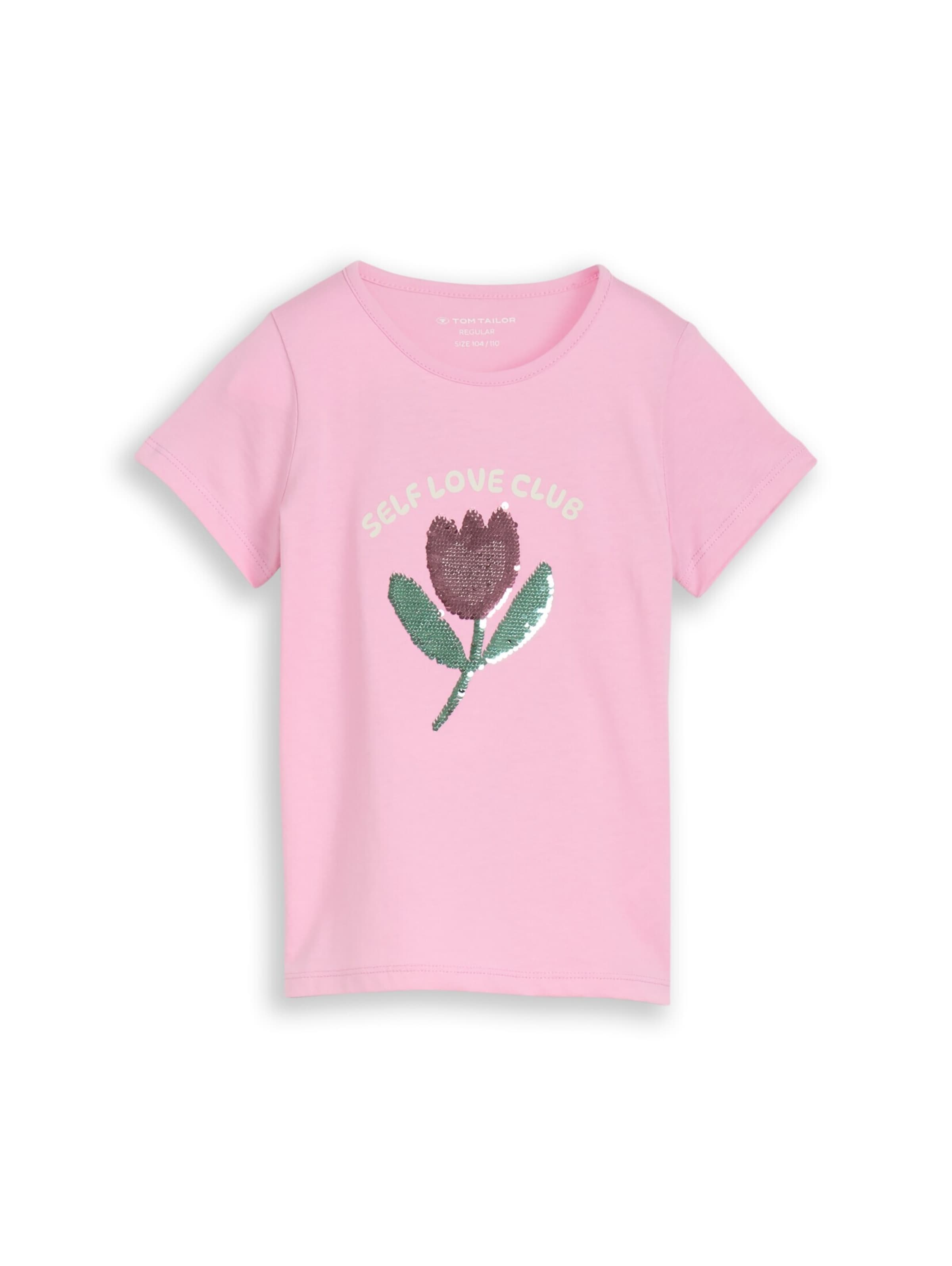 TOM TAILOR Shirt in Pink: front