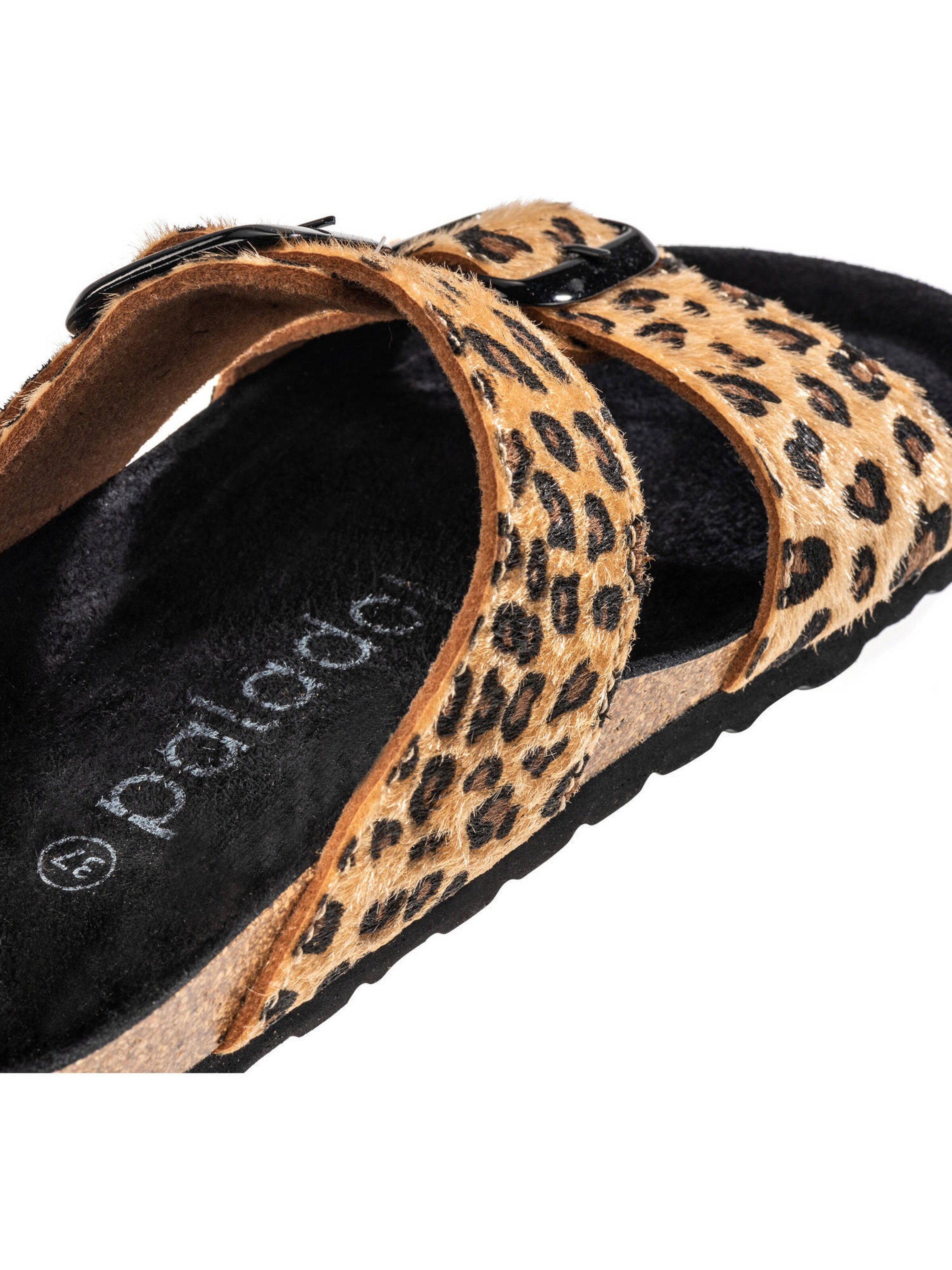 Palado Pantolette 'Samos Leo' in Beige