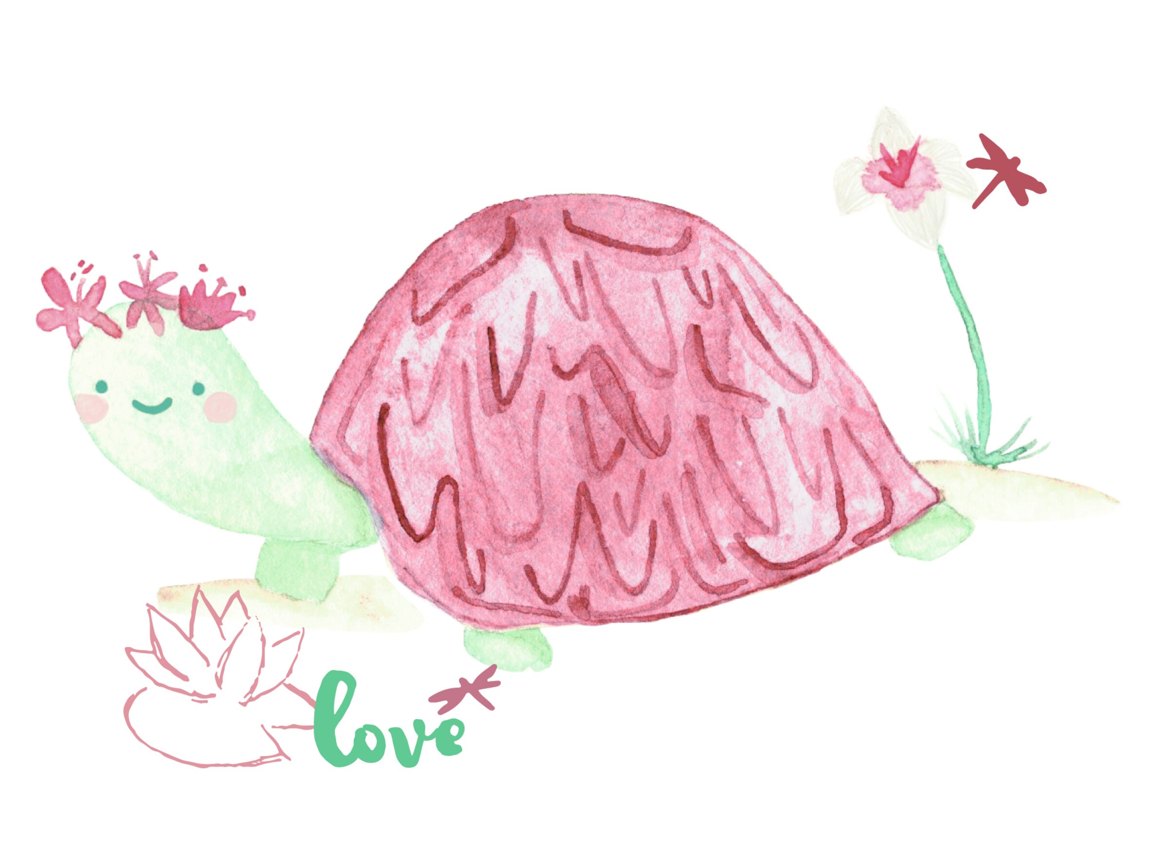 LILIPUT Shirt 'Schildkröte' in Yellow