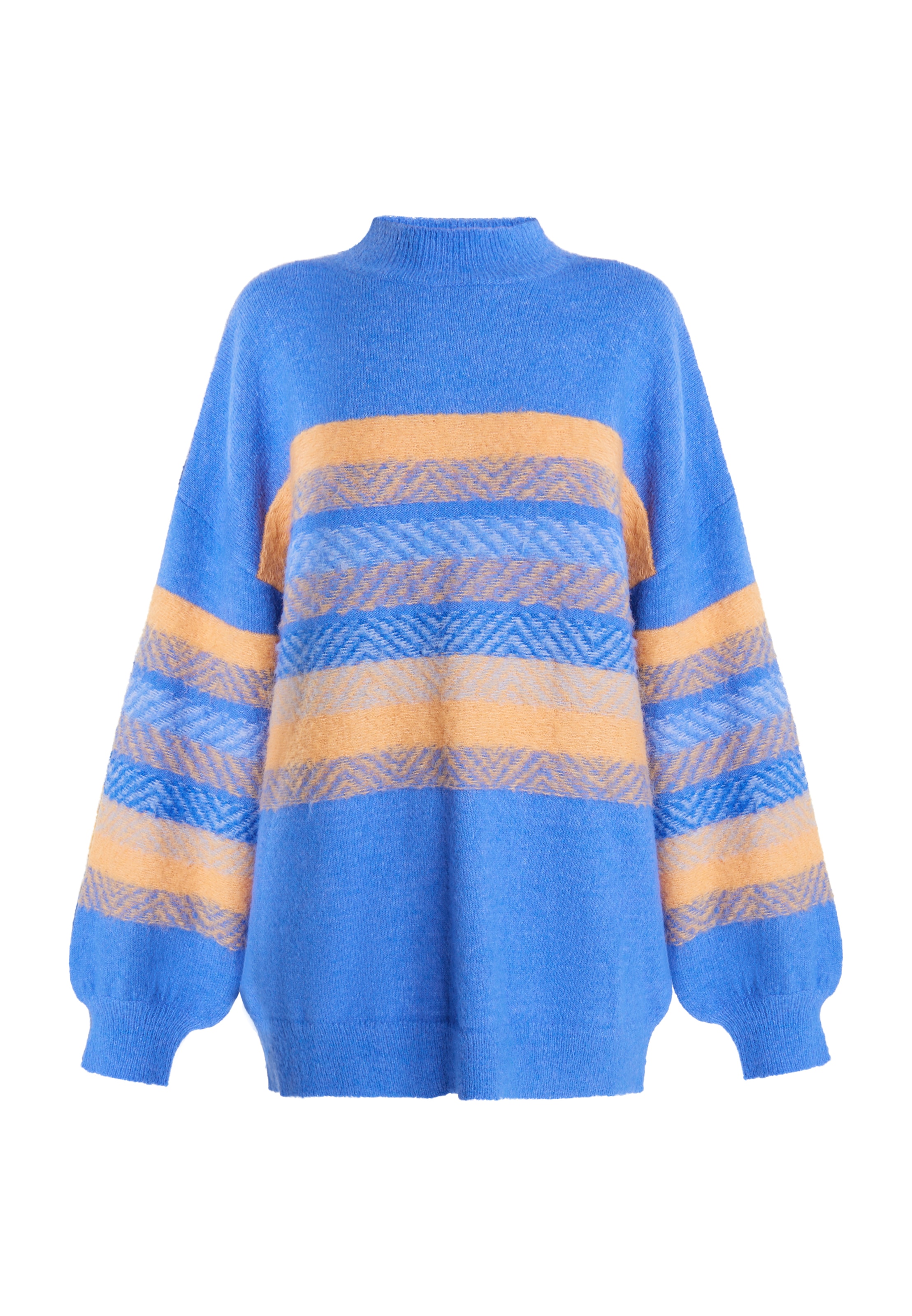 IZIA Πουλόβερ 'Hoona' σε μπλε: μπροστά