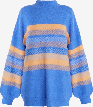 IZIA Sweater 'Hoona' in Blue: front