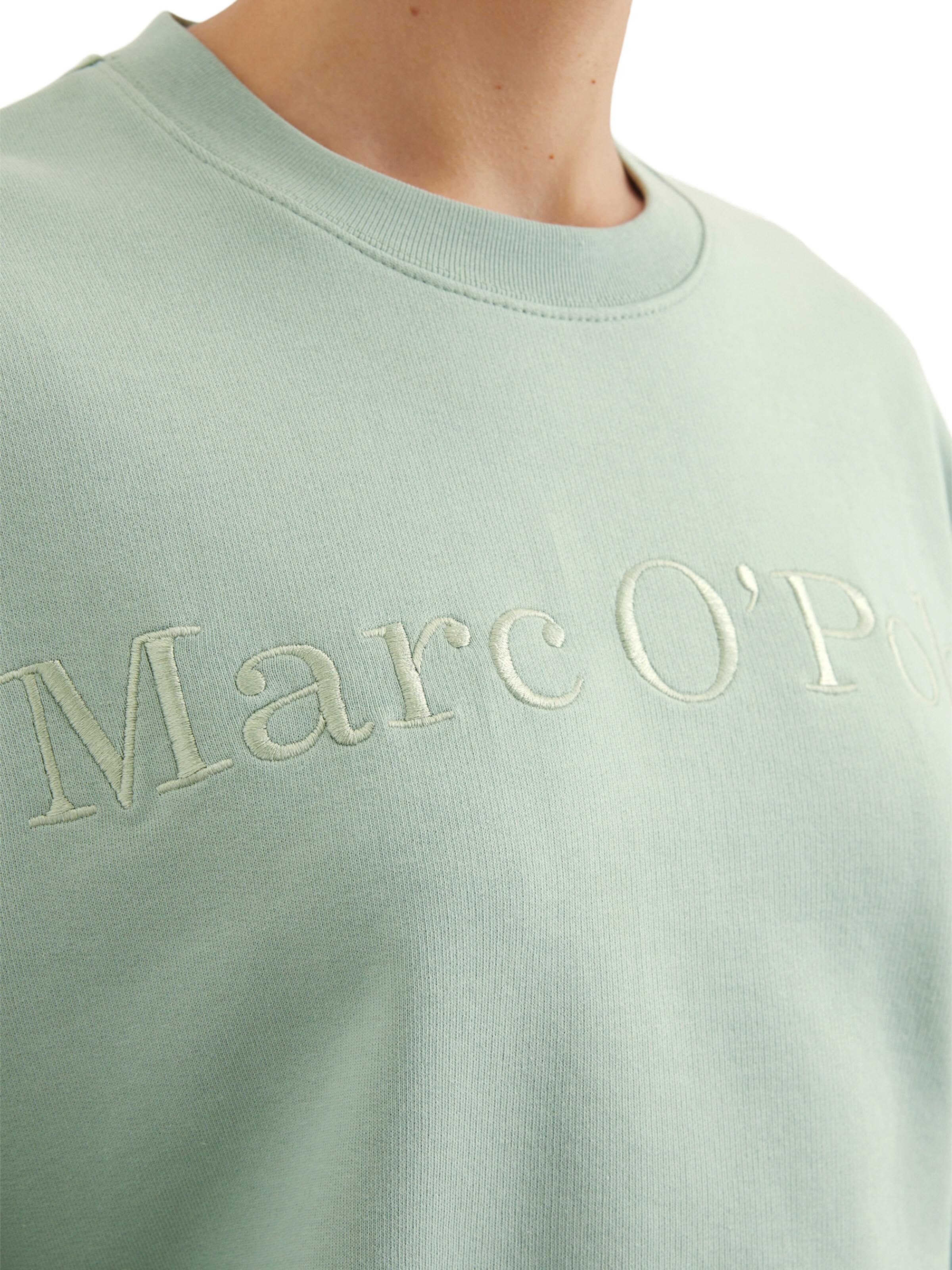 Marc O'Polo Sweatshirt in Grün