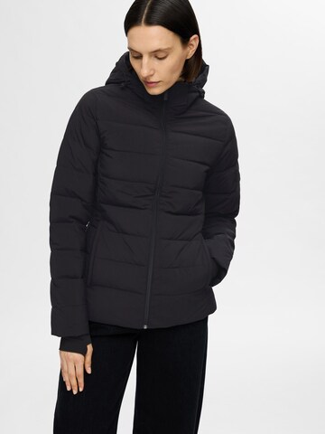 SELECTED FEMME Between-Season Jacket 'RE:DOWN®' in Black