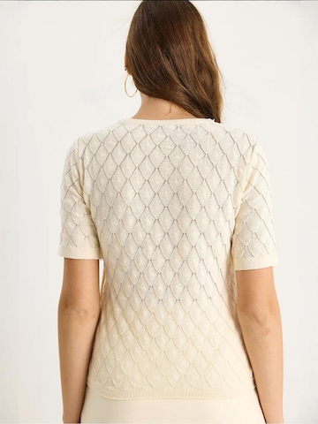 Chemisier Bianco Lucci en beige