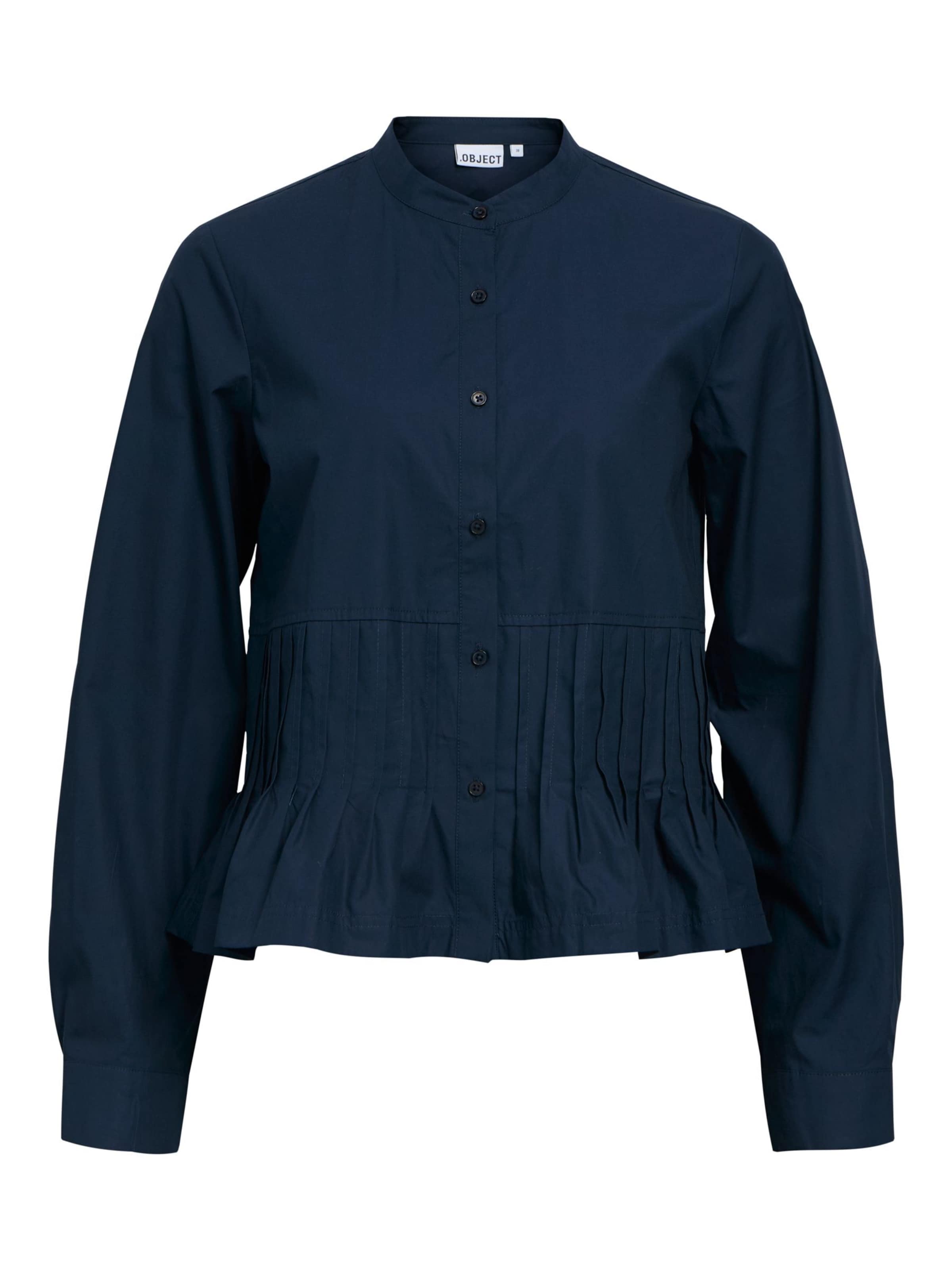 Camicia da donna 'OBJAdona' di OBJECT in blu: frontale