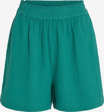 VILA Trousers in Green: front