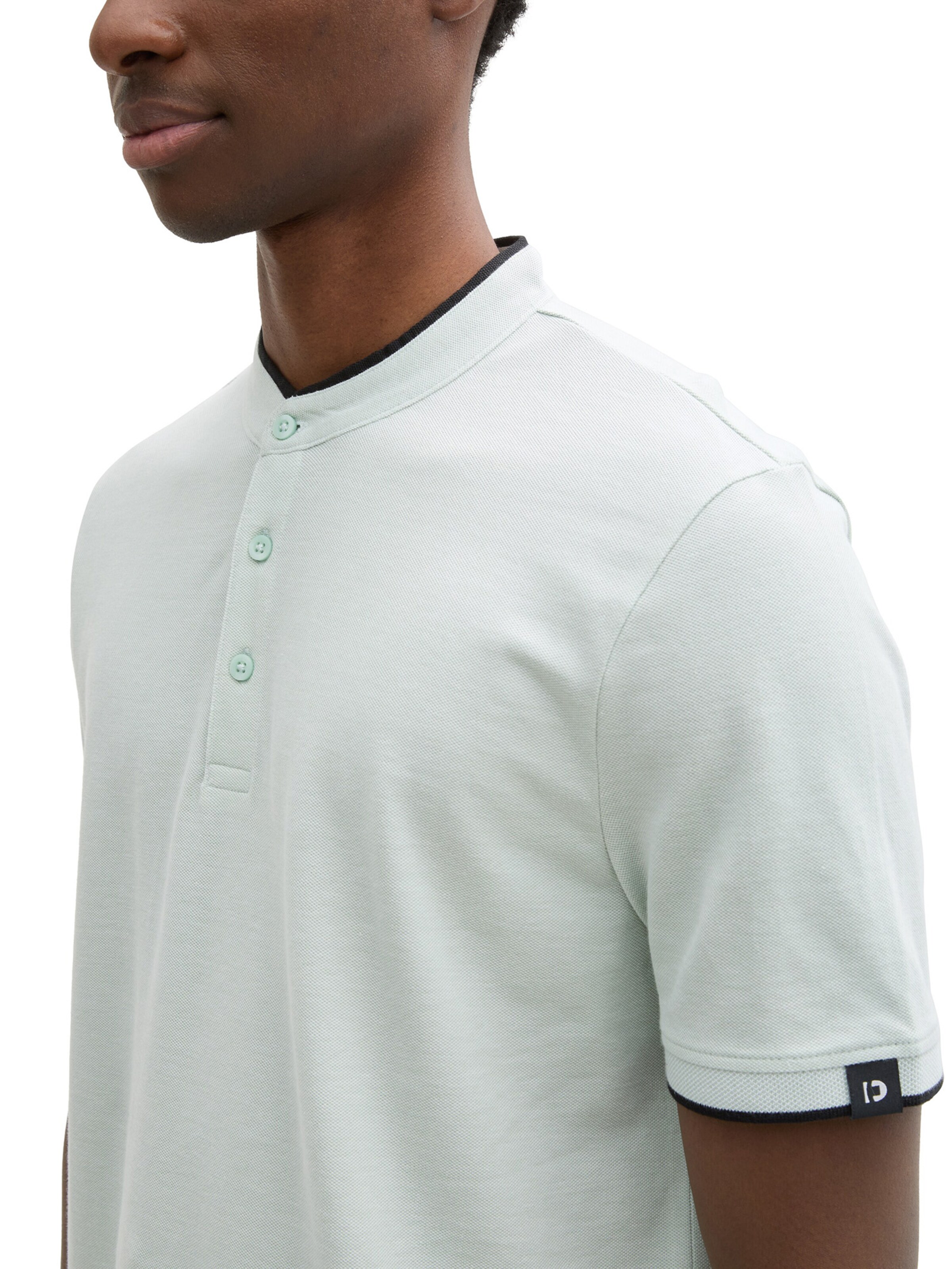 TOM TAILOR DENIM Tričko - Zelená