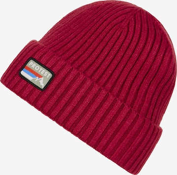 PROTEST Beanie 'PRTWorsley' in Red: front