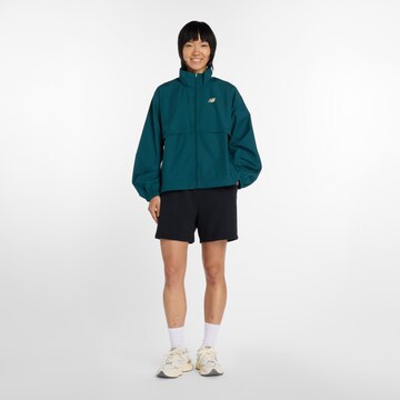 Veste de sport 'Trackside Woven Jacket' new balance en vert