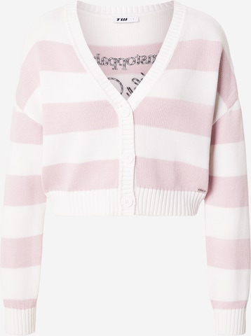 Tally WeijlKardigan - roza boja: prednji dio