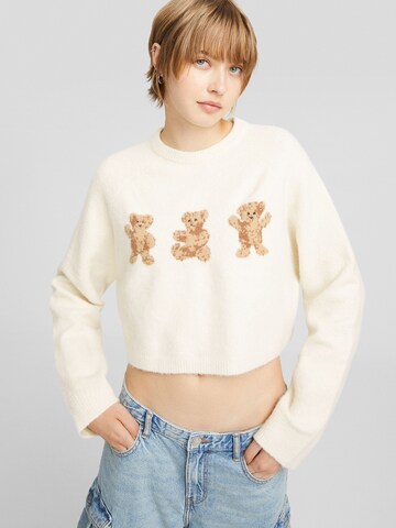 Pullover di Bershka in beige