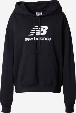 Sweat-shirt 'Essentials' new balance en noir : devant