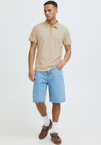BLEND Poloshirt in Beige