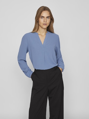 VILA Blouse in Blauw: voorkant