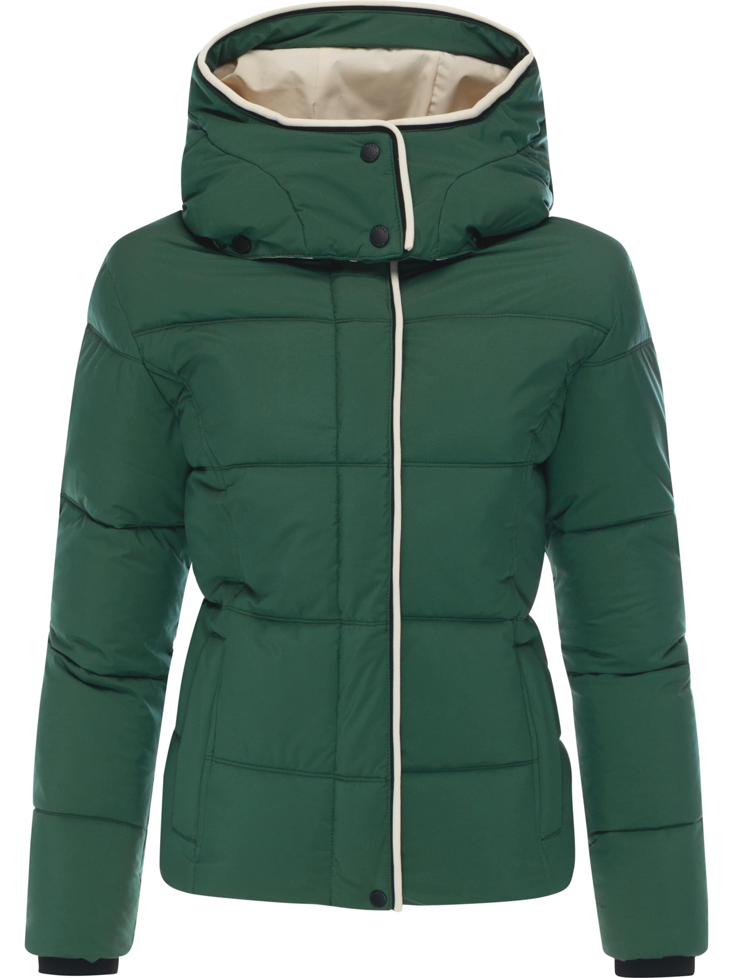 Ragwear Zimní bunda 'Gleama' – zelená: přední strana