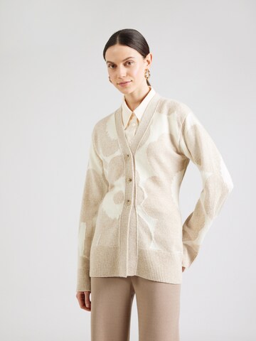 Cardigan 'KUMMA' Marimekko en beige : devant