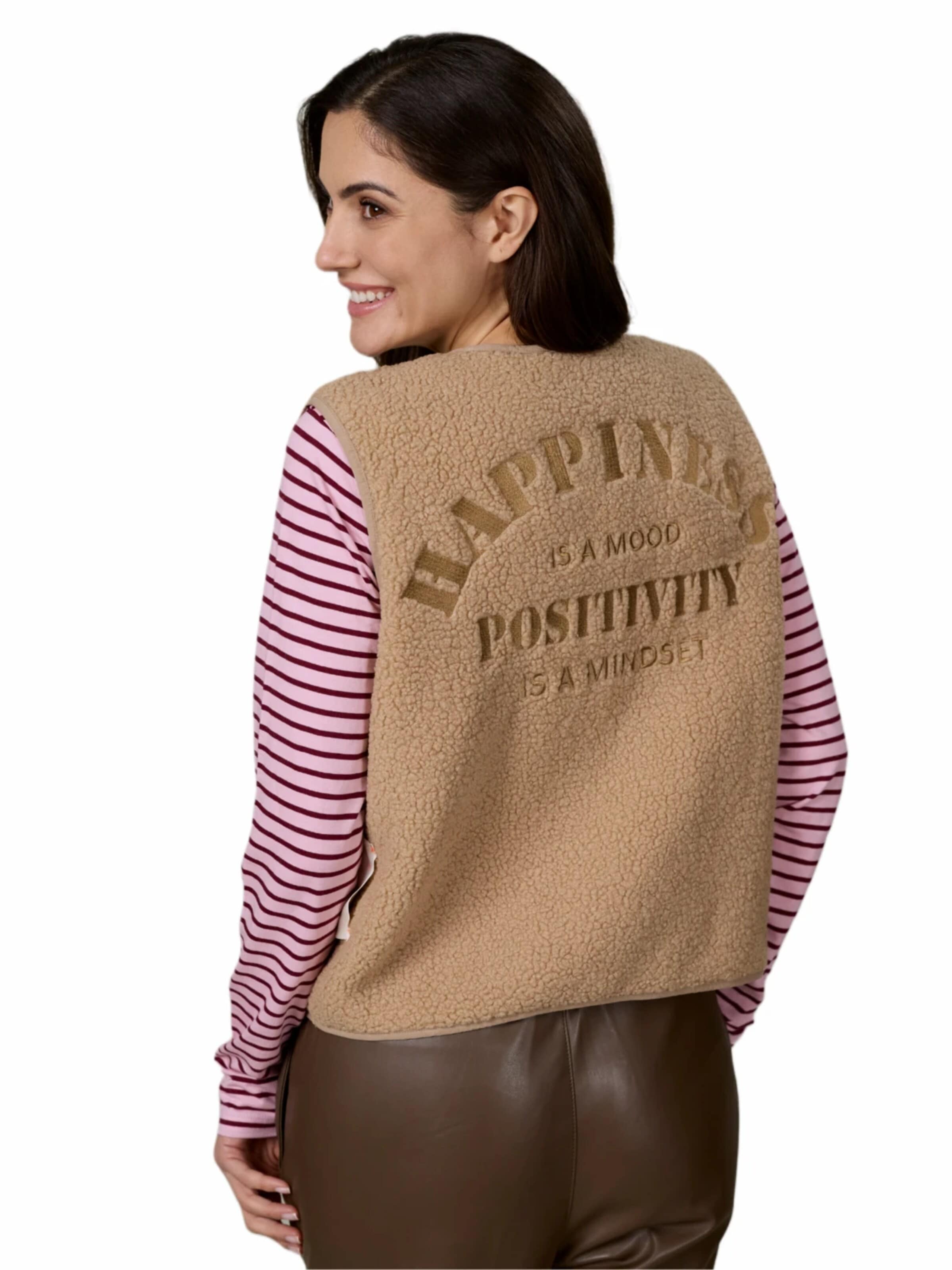 Gilet LIKS. Munich en beige