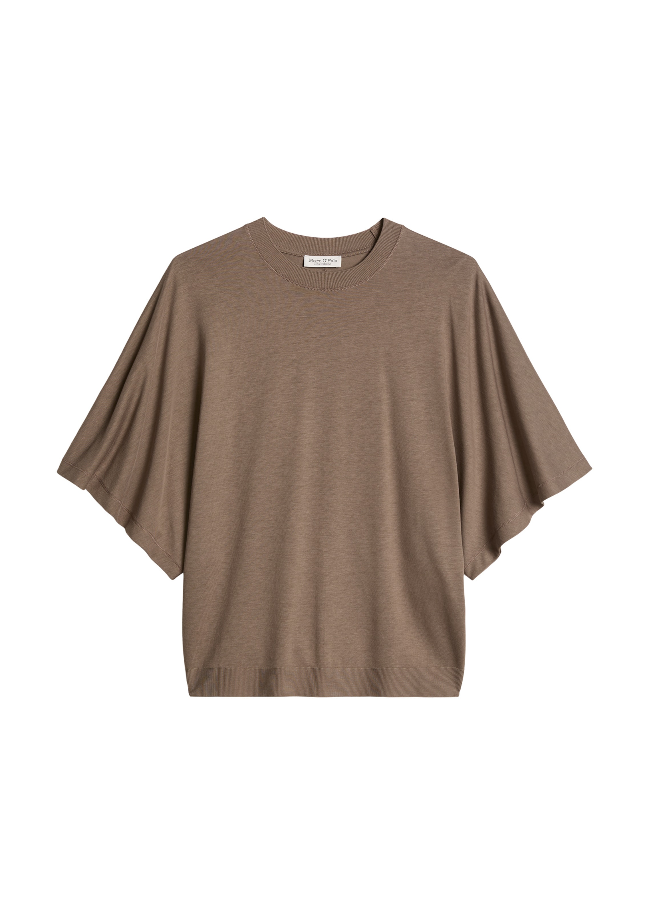 Marc O'Polo T-Shirt in Braun: Vorderseite