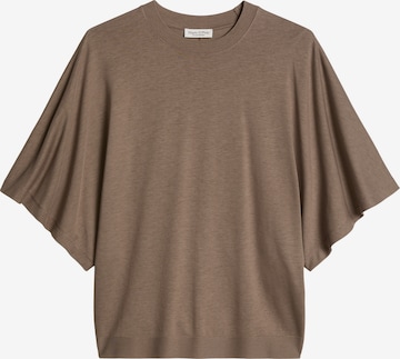 Marc O'Polo T-Shirt in Braun: Vorderseite