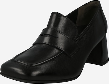 melns Paul Green Augstpapēžu kurpes: no priekšpuses