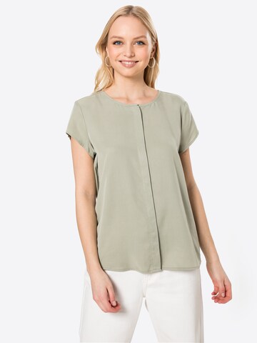 TOM TAILOR Blouse in Groen: voorkant