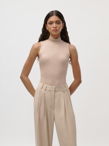 Top 'Lucky' di LeGer by Lena Gercke in beige: frontale