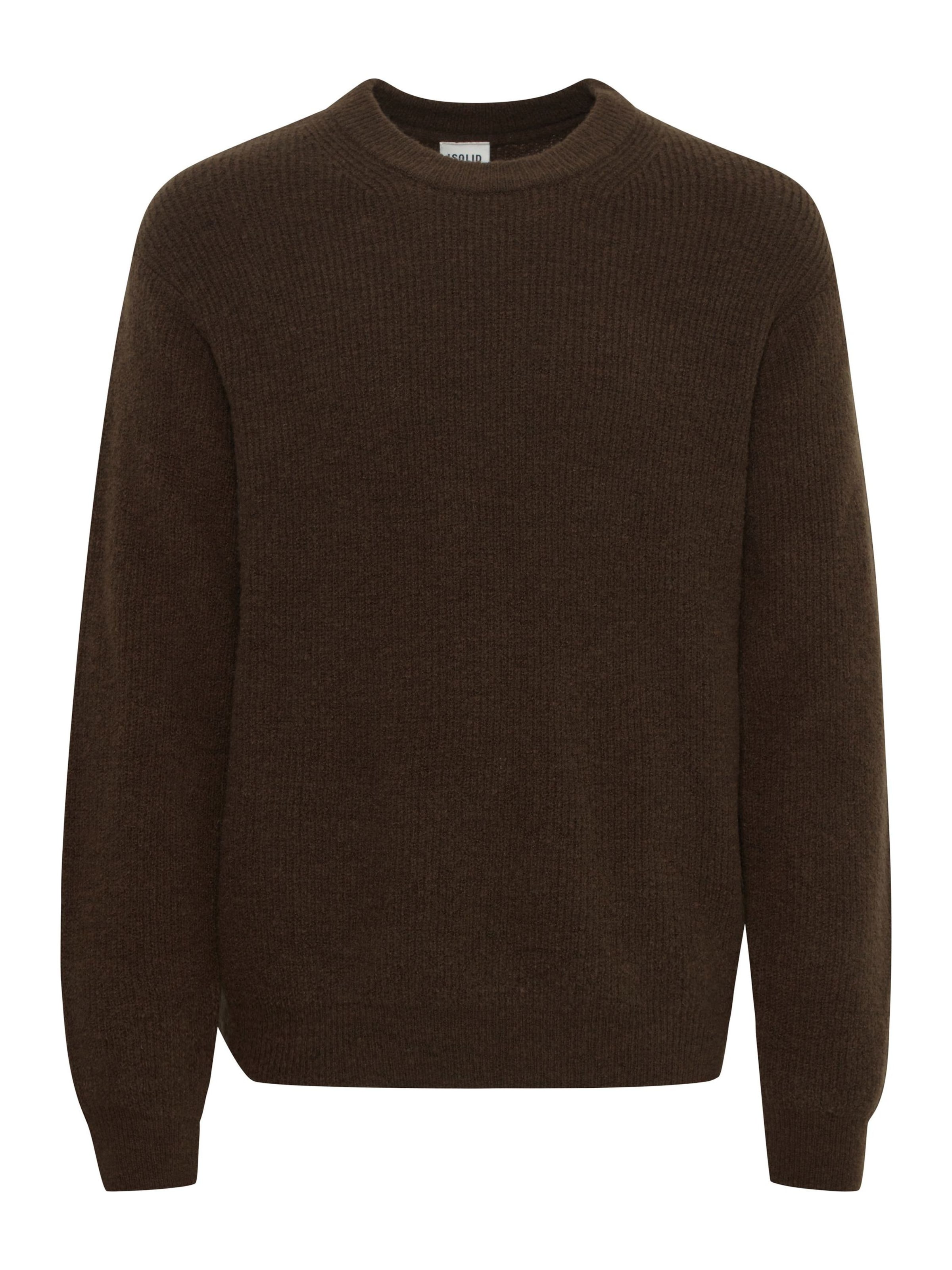 !Solid - Pullover em castanho: frente