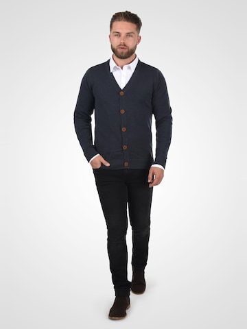 Vestes en maille 'Lennard' BLEND en bleu : devant