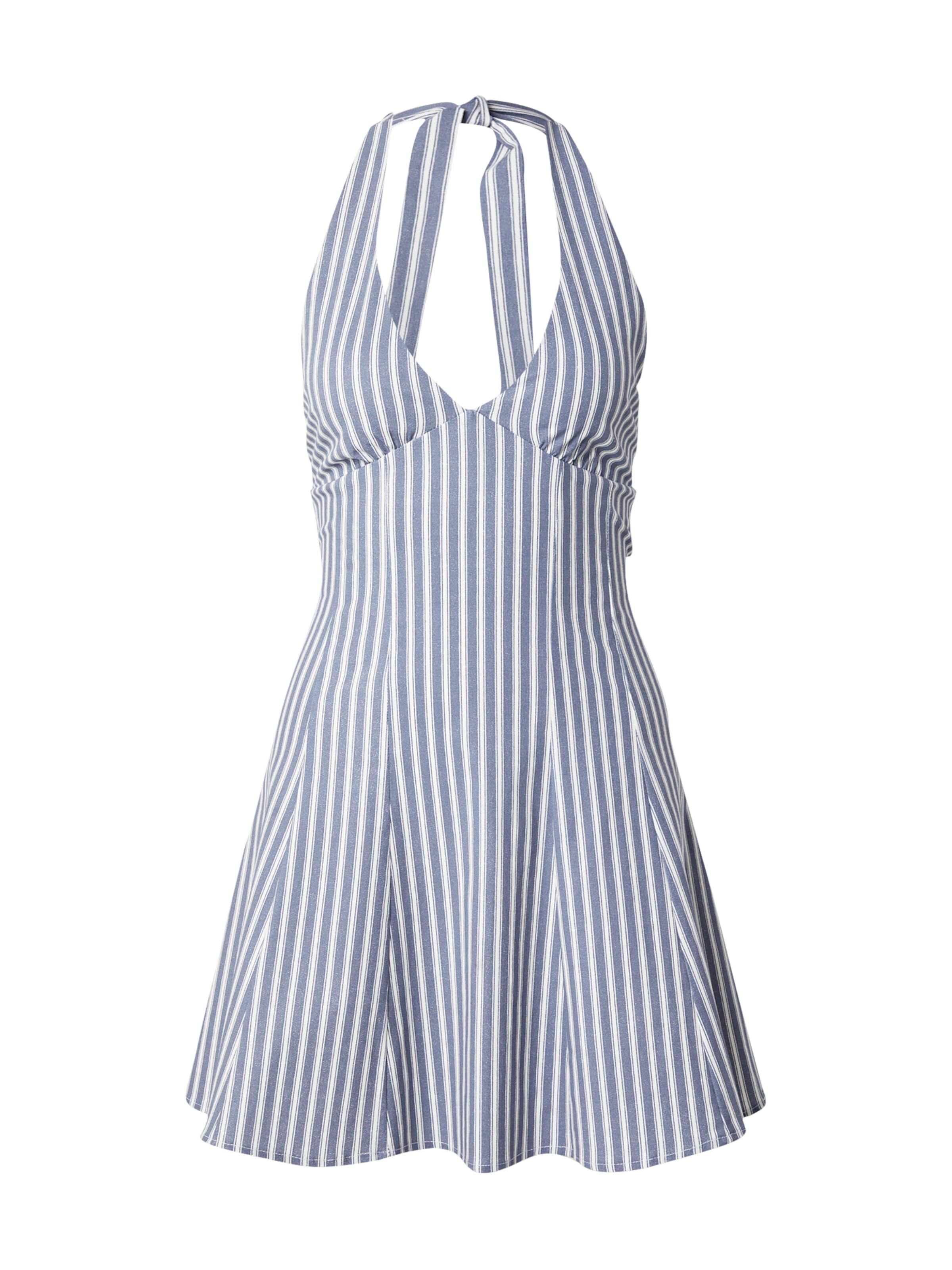 Bershka Šaty - Modrá: predná strana