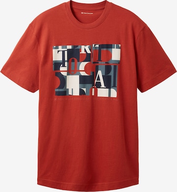 TOM TAILOR T-Shirt in Rot: predná strana