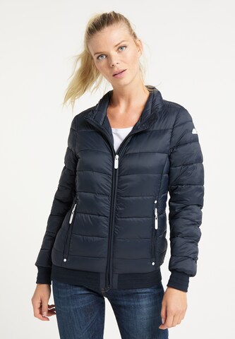 ICEBOUND Between-season jacket in Blue: front