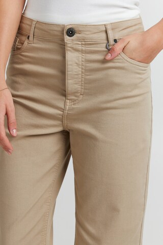 PULZ Jeans - Bootcut Vaquero en beige