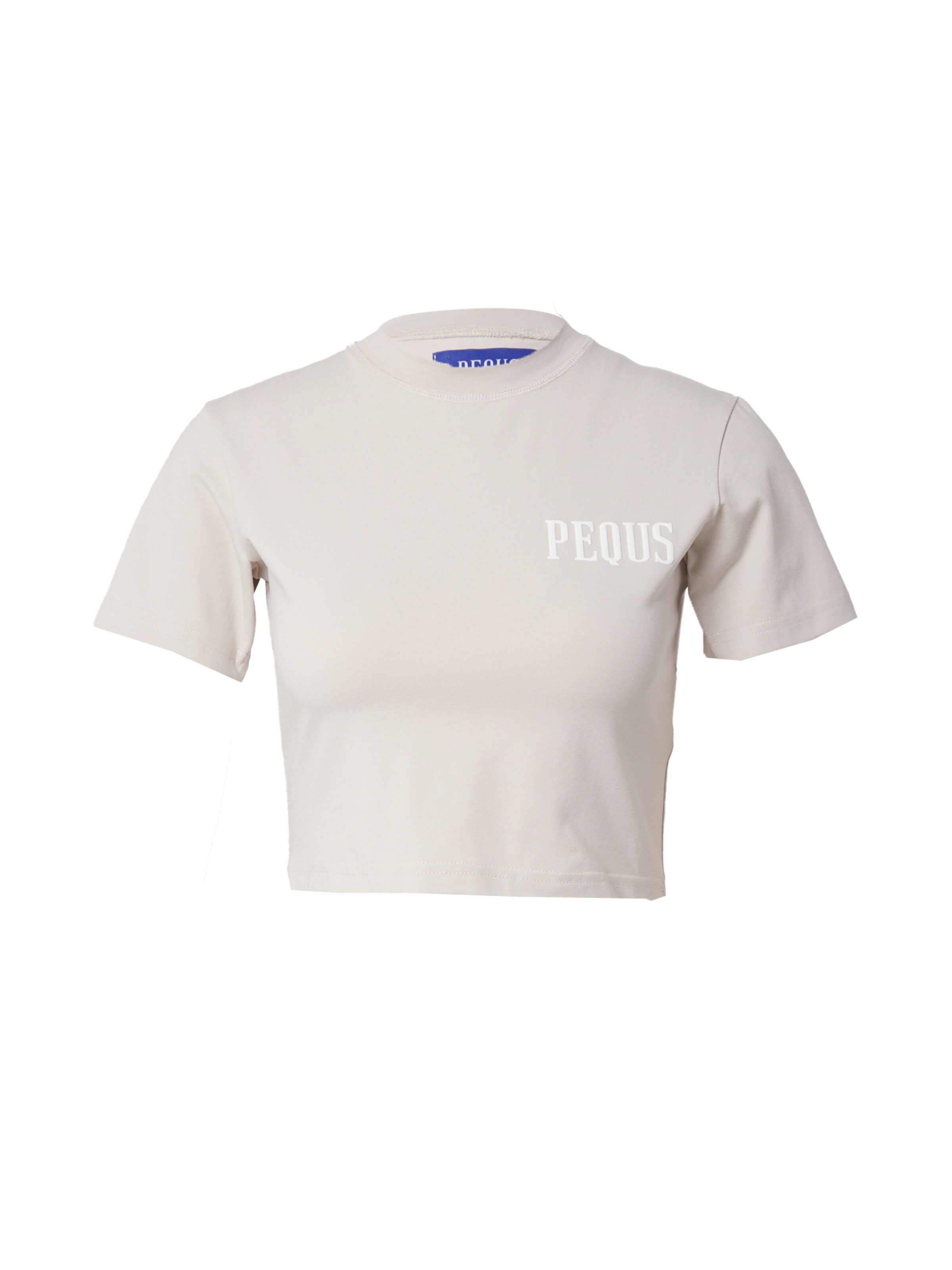 Pequs Shirt in Grijs: voorkant