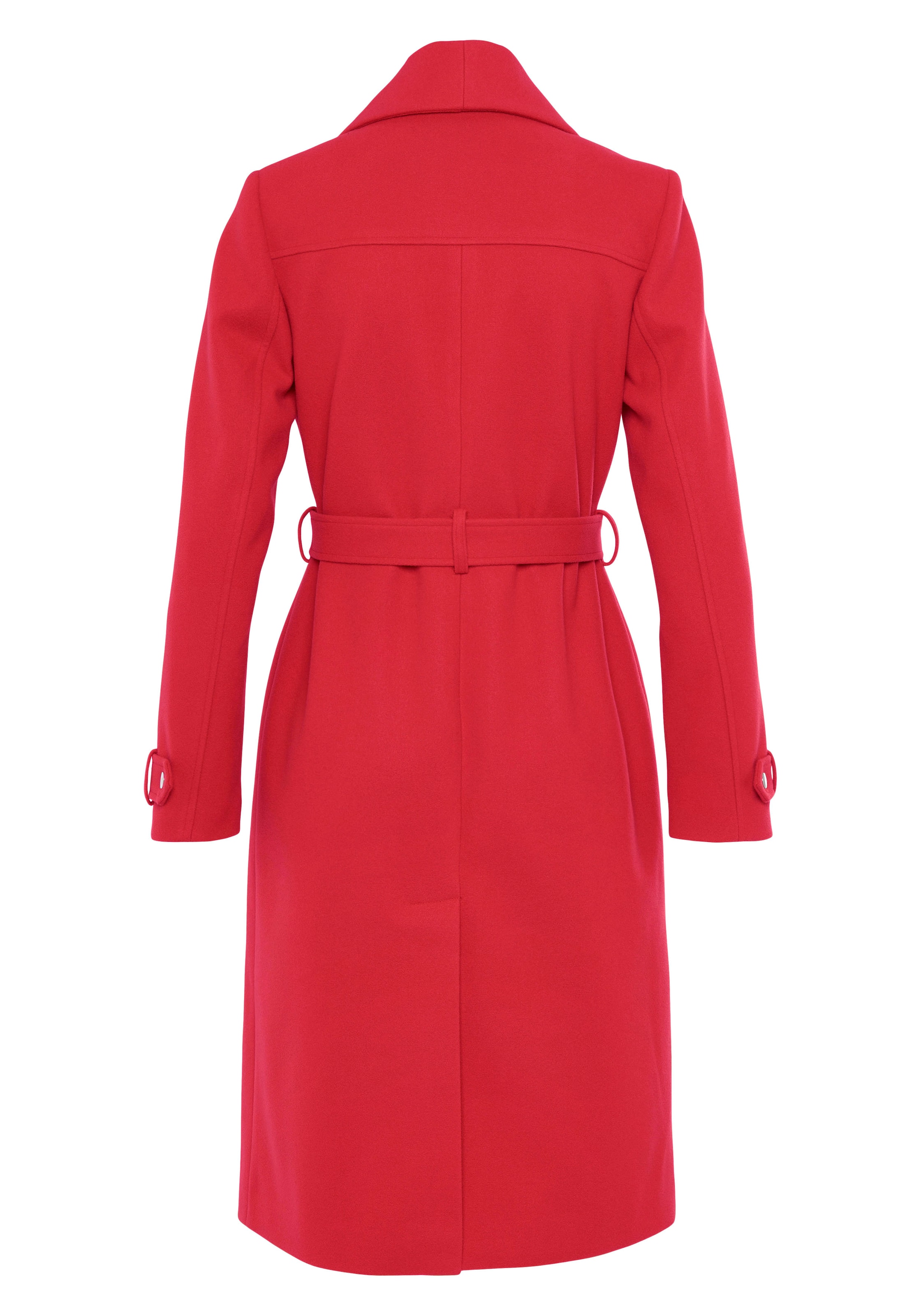 Palton de primăvară-toamnă de la LASCANA pe roșu