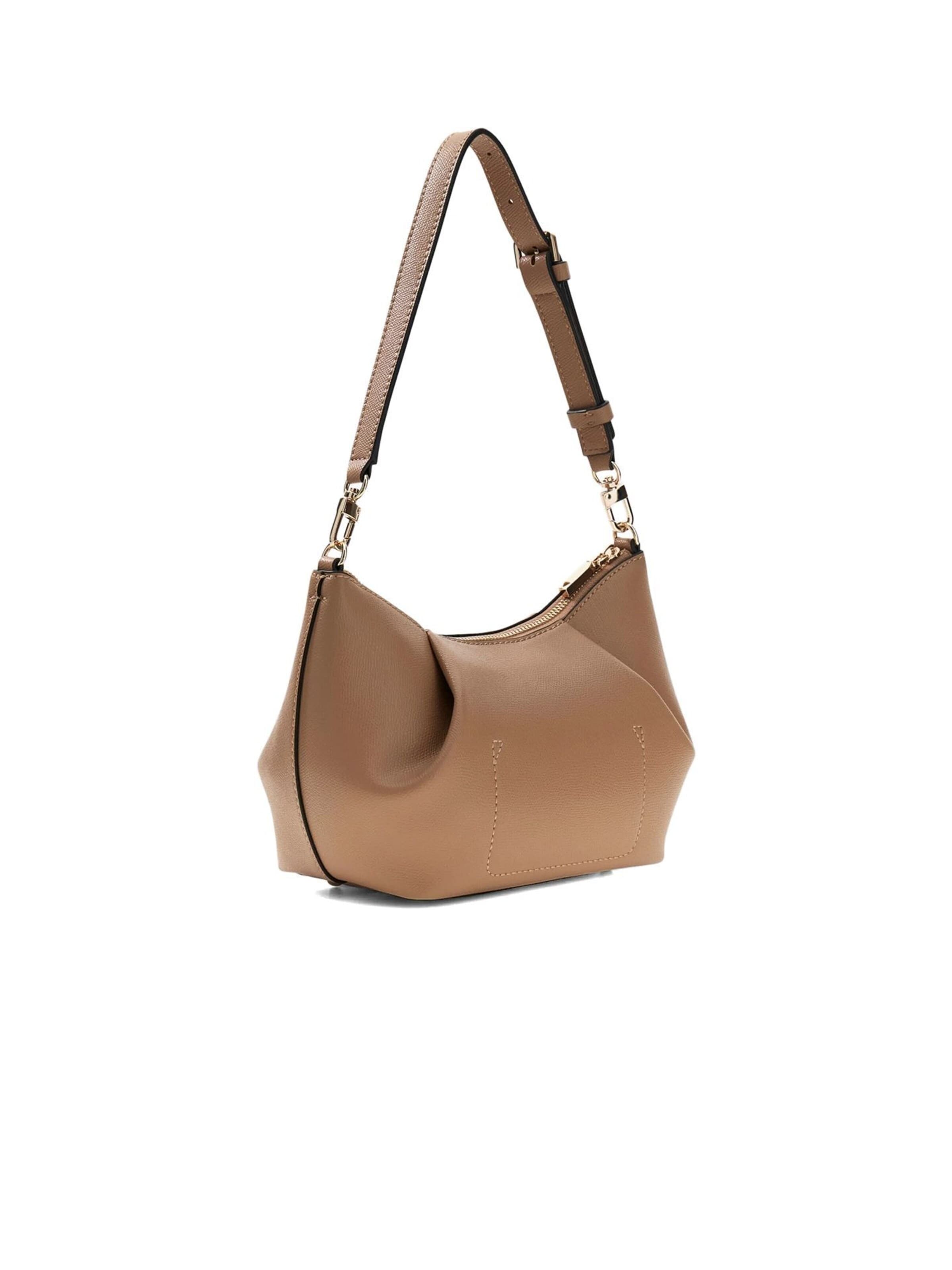 GUESS Schoudertas 'Guess Shoulder Bag Black' in Beige
